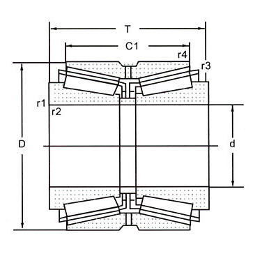 Double-row Tapered Roller Bearings(inch)